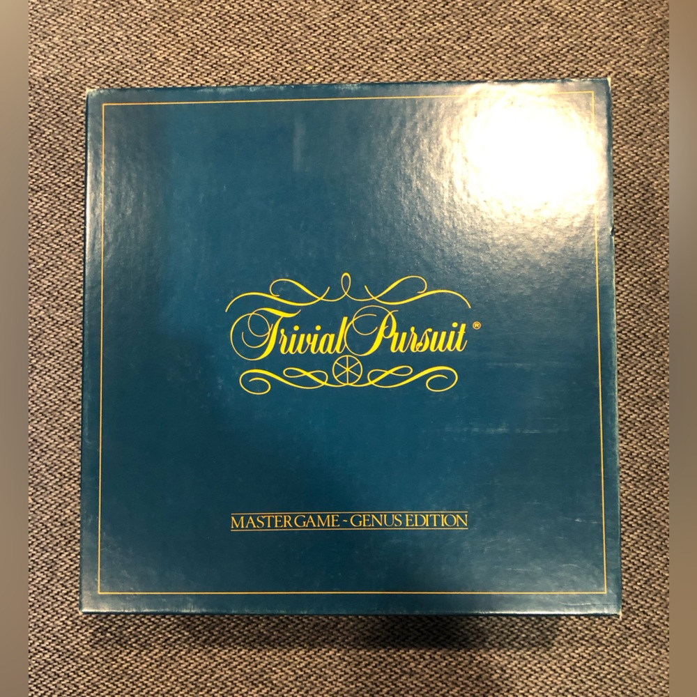 Vintage 1981 Trivial Pursuit Mastergame Genus Edition